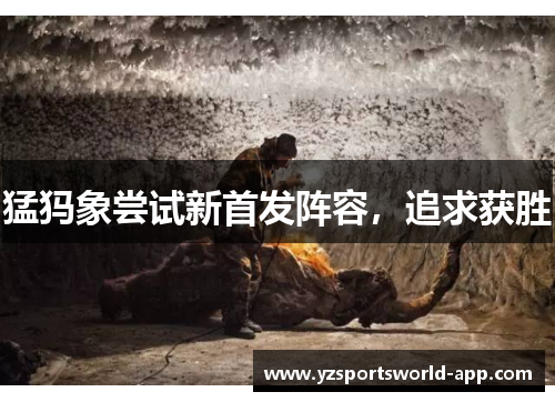 猛犸象尝试新首发阵容，追求获胜