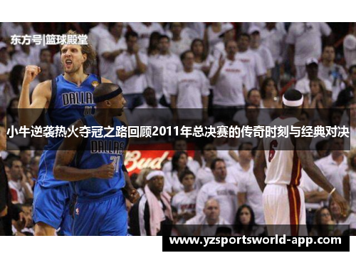 小牛逆袭热火夺冠之路回顾2011年总决赛的传奇时刻与经典对决